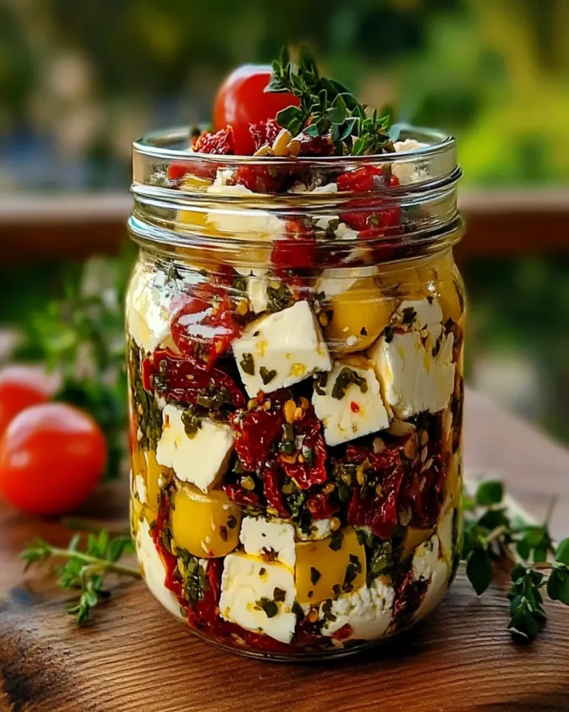 Tarro de Queso de Cabra y Tomates Secos en Aceite First Image First Image