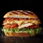 Sándwich de Pollo Parmesano a la Parrilla First Image First Image