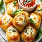 Rollitos de pizza crujientes al aire First Image First Image