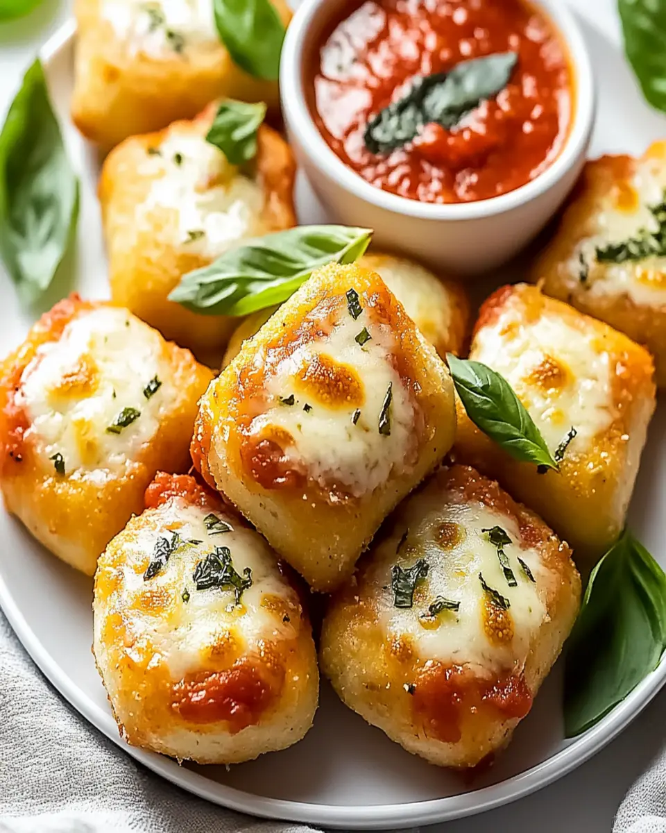 Rollitos de pizza crujientes al aire First Image First Image