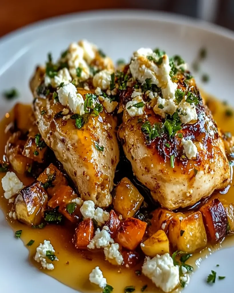 Pollo al Horno con Feta y Miel Picante First Image First Image
