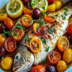 Pescado Mediterráneo al Horno First Image First Image
