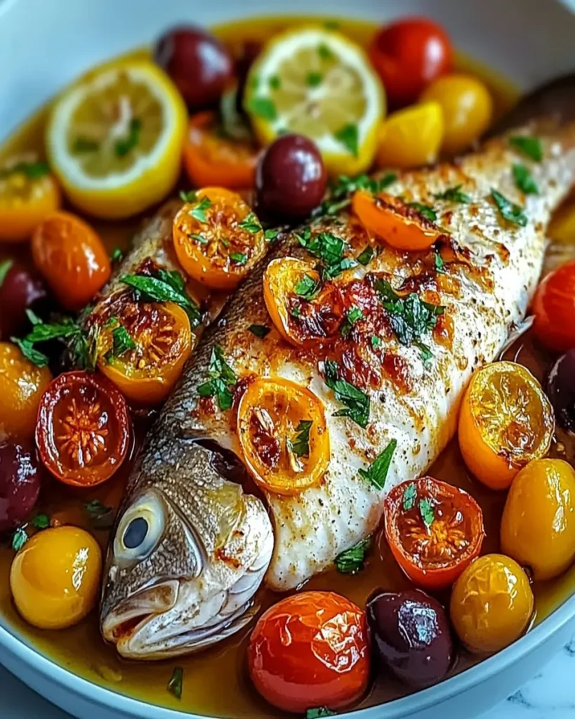 Pescado Mediterráneo al Horno First Image First Image
