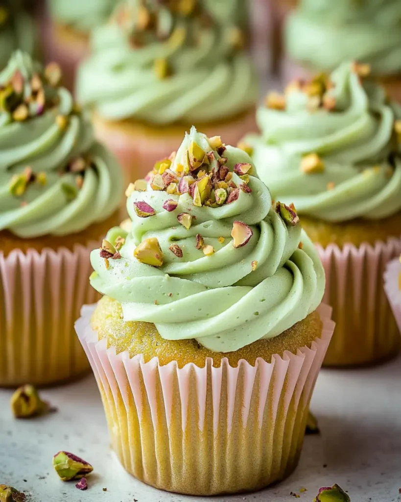 Cupcakes de Pistache First Image First Image