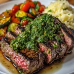 Bistec a la Parrilla con Salsa Chimichurri First Image First Image