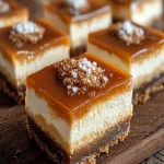 Barritas de Cheesecake de Dulce de Leche Cremoso First Image First Image
