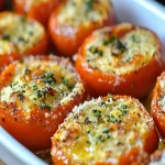 Tomates Asados con Costra de Parmesano First Image First Image