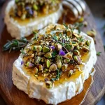 Tabla de Boursin Elegante con Miel y Pistachos First Image First Image