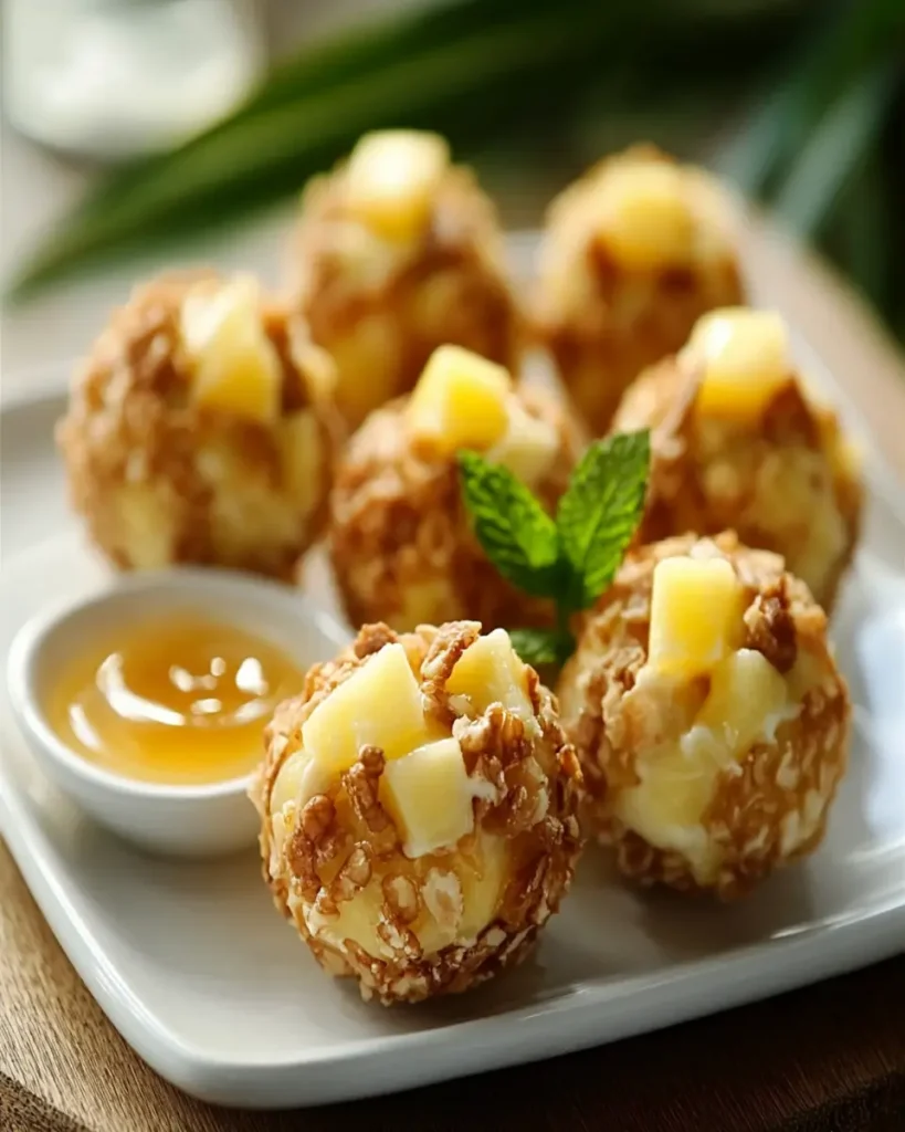 Bolitas de Queso, Piña y Nueces First Image First Image