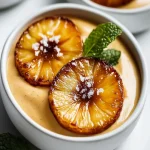 Mousse de Mantequilla Dorada con Piña Caramelizada First Image First Image