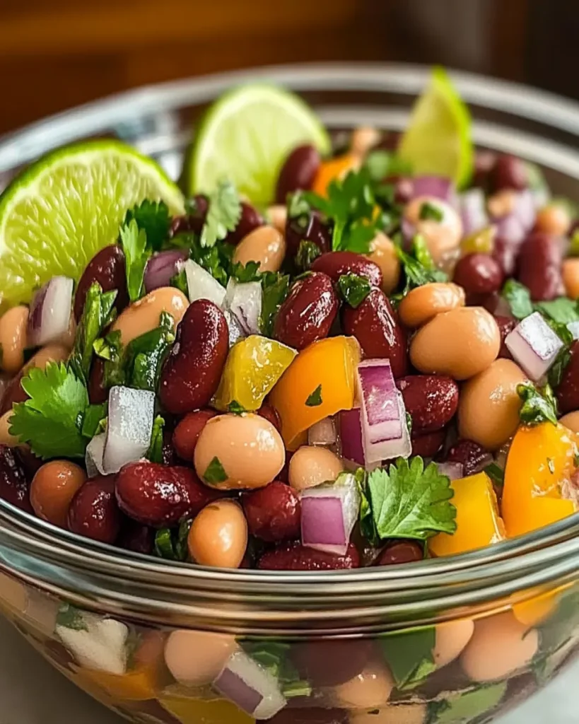 Ensalada de Frijoles Rojos con Toque Cítrico First Image First Image