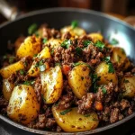 Tazón de Papas y Carne Molida al Horno First Image First Image