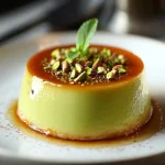 Flan de Pistache First Image First Image