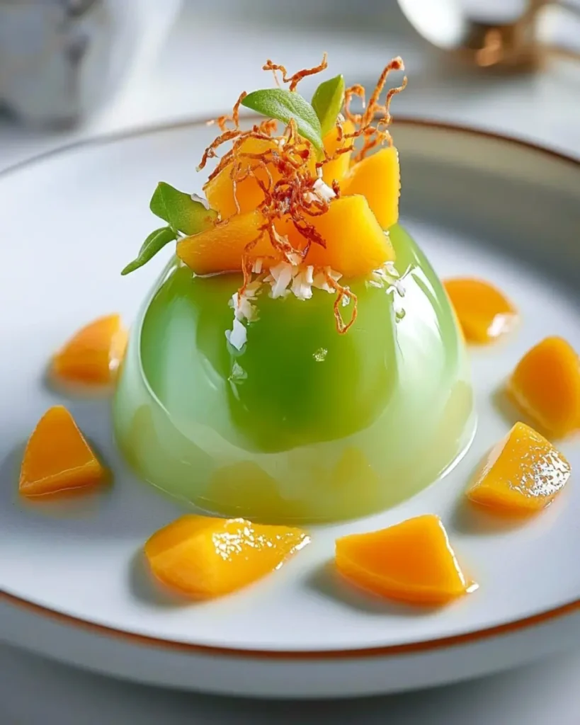 Domo de Mango Verde Jade y Naranja First Image First Image