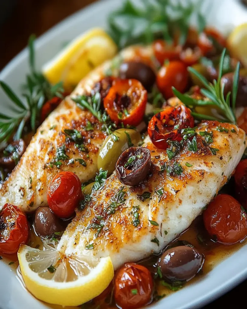 Pescado Mediterráneo al Horno First Image First Image
