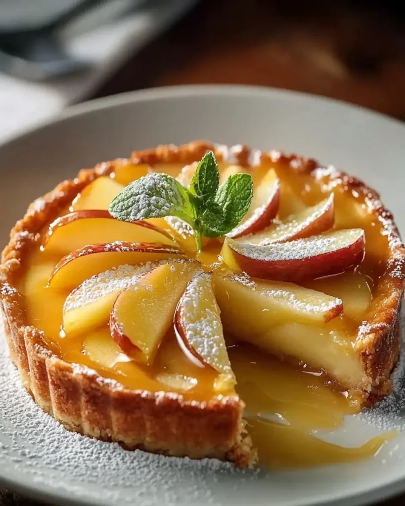 Tarta-Flan de Manzana a la Antigua First Image First Image
