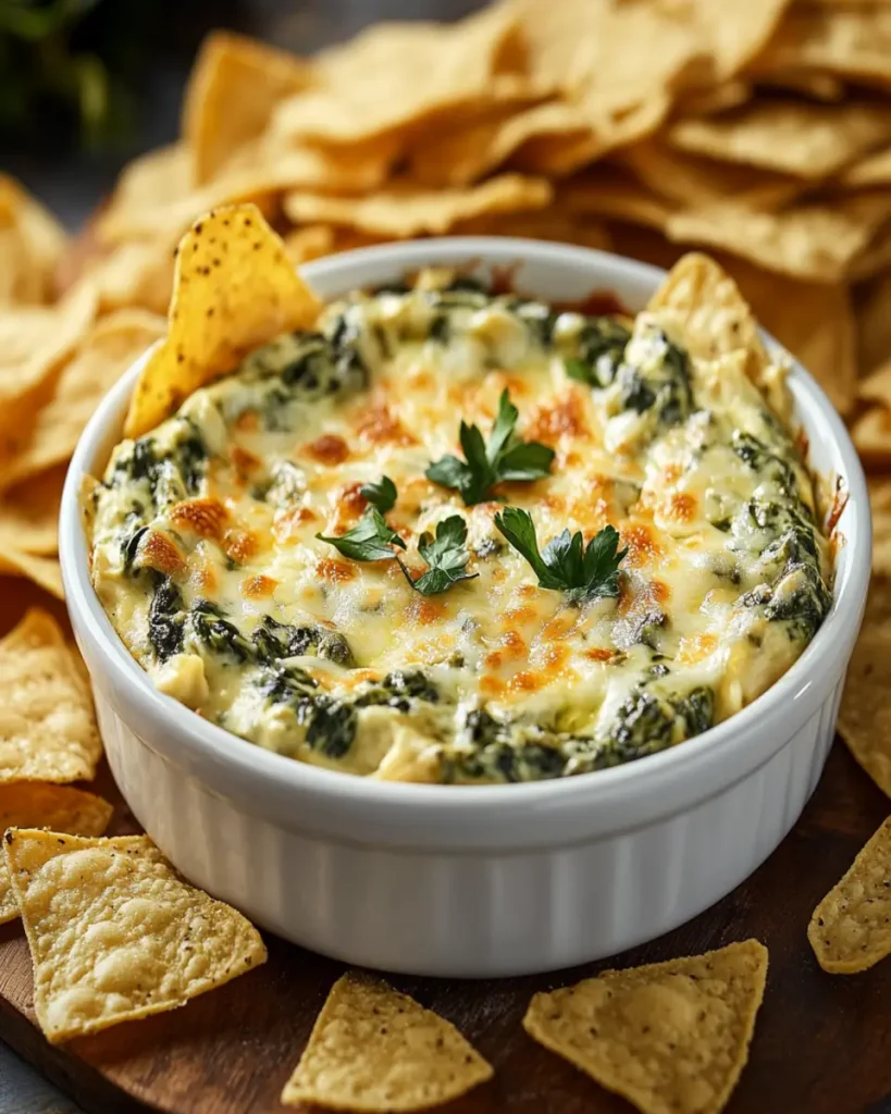 Dip de Espinacas y Alcachofas al Estilo Olive Garden First Image First Image