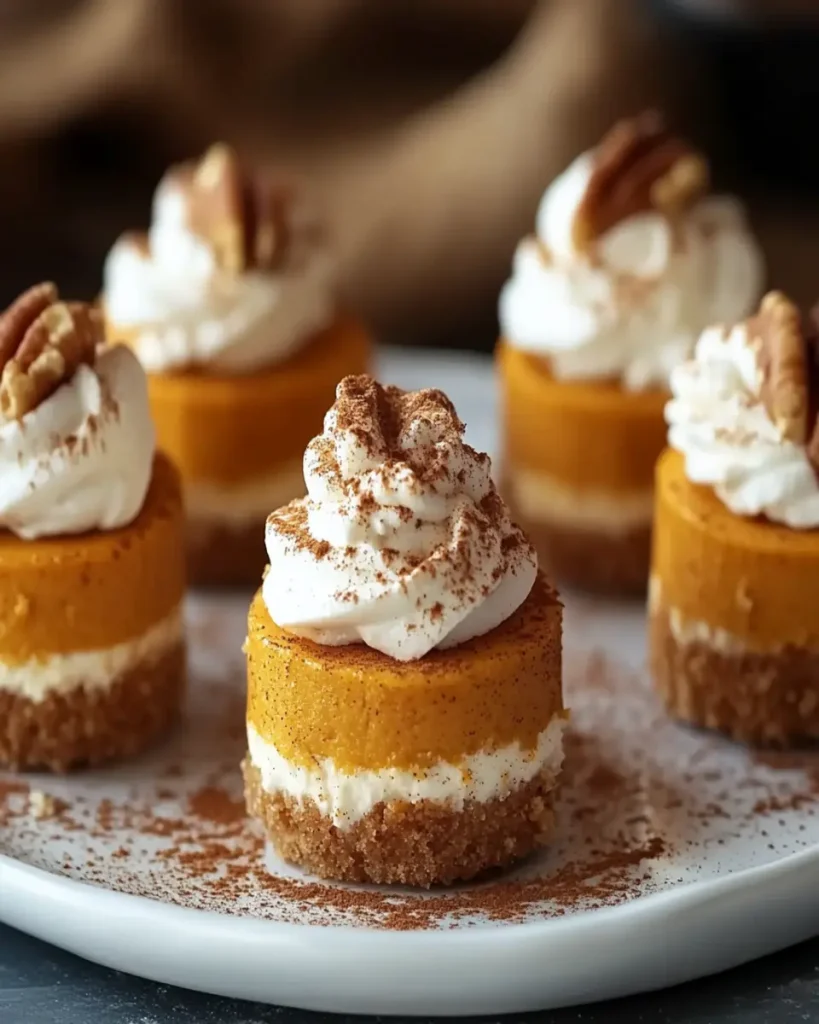 Bocaditos de Cheesecake de Calabaza First Image First Image