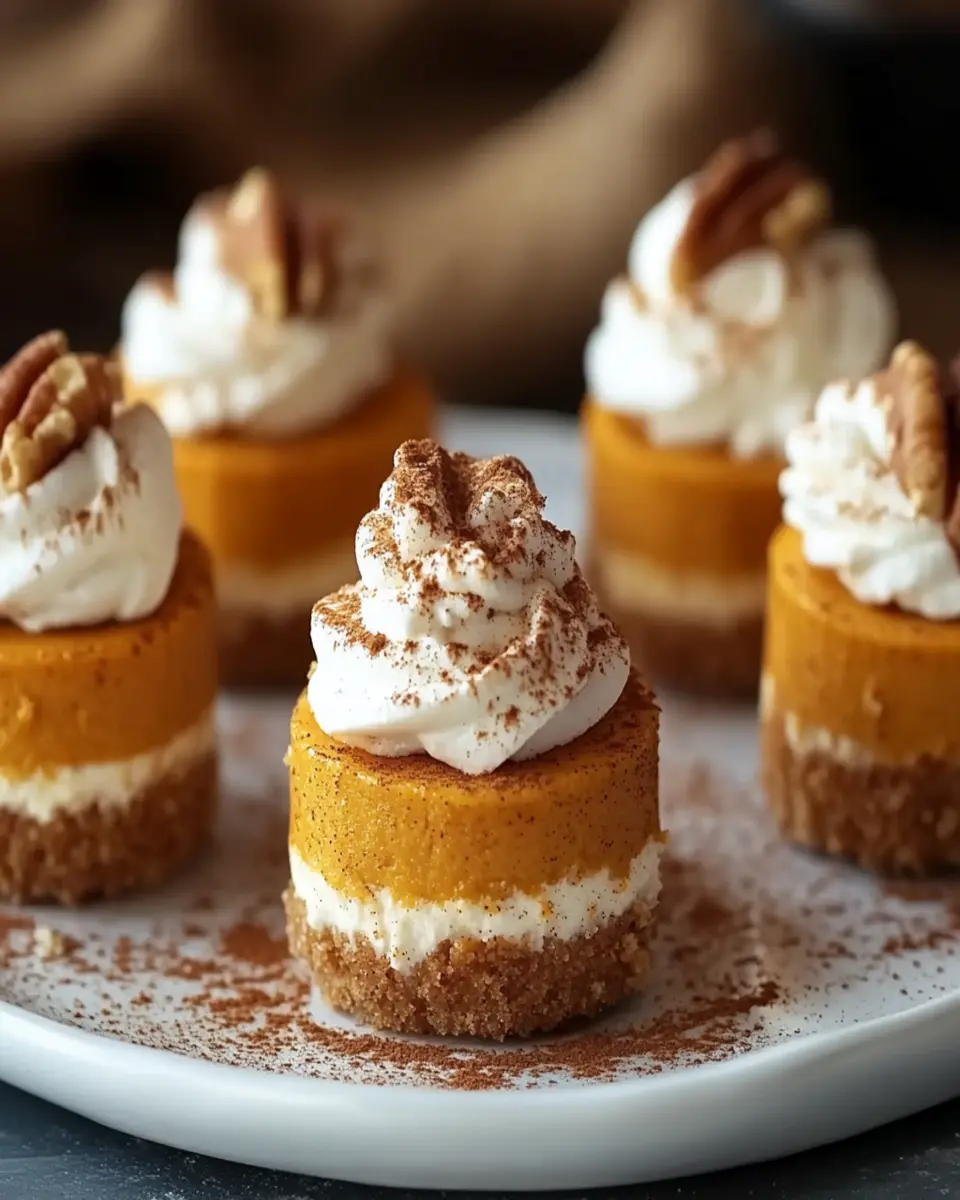 Bocaditos de Cheesecake de Calabaza First Image First Image