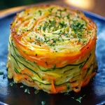 Flan de Verduras Ralladas First Image First Image