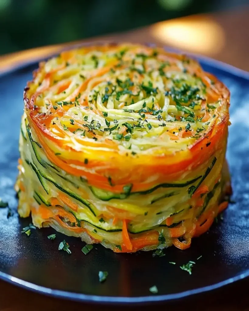 Flan de Verduras Ralladas First Image First Image