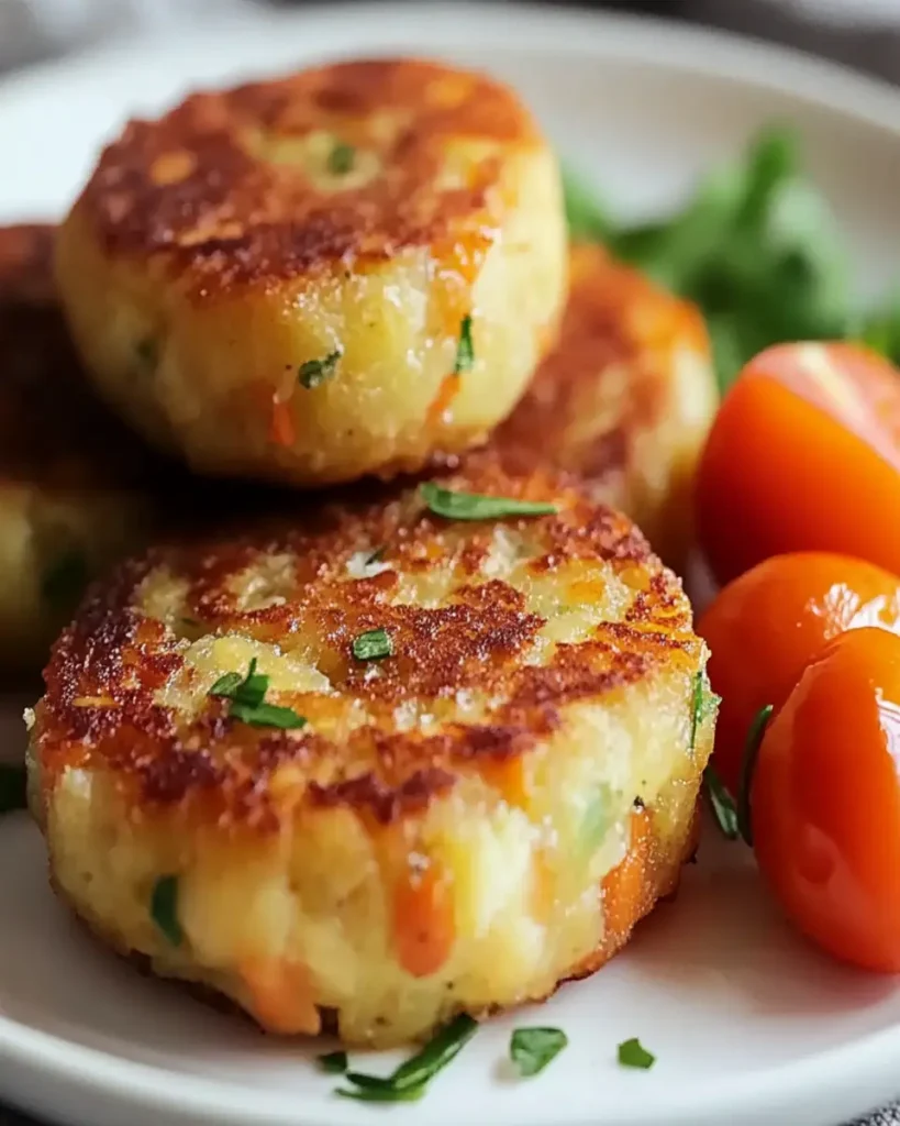 Tortitas de Papa y Verduras al Aire First Image First Image