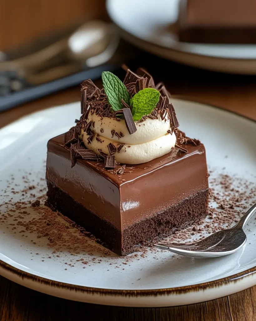 Carré de Chocolate y Mascarpone First Image First Image