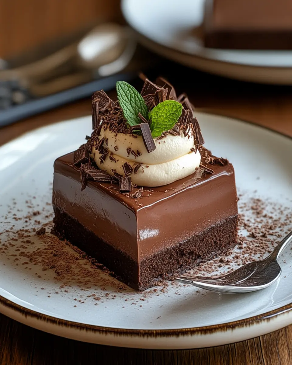 Carré de Chocolate y Mascarpone First Image First Image