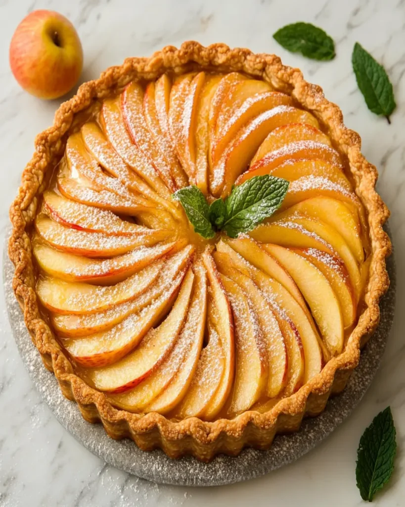 Tarta de Manzana Árabe Casera First Image First Image