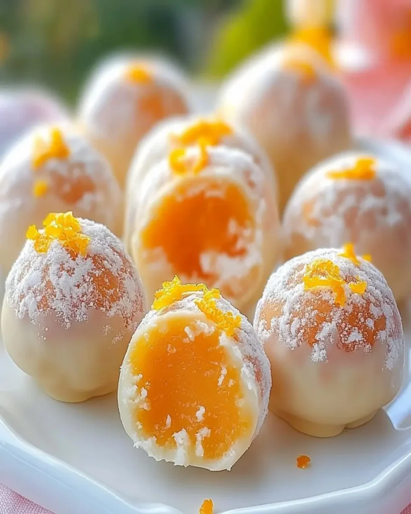 Trufas de Naranja y Crema: Un Delicioso Postre Sin Horno First Image First Image