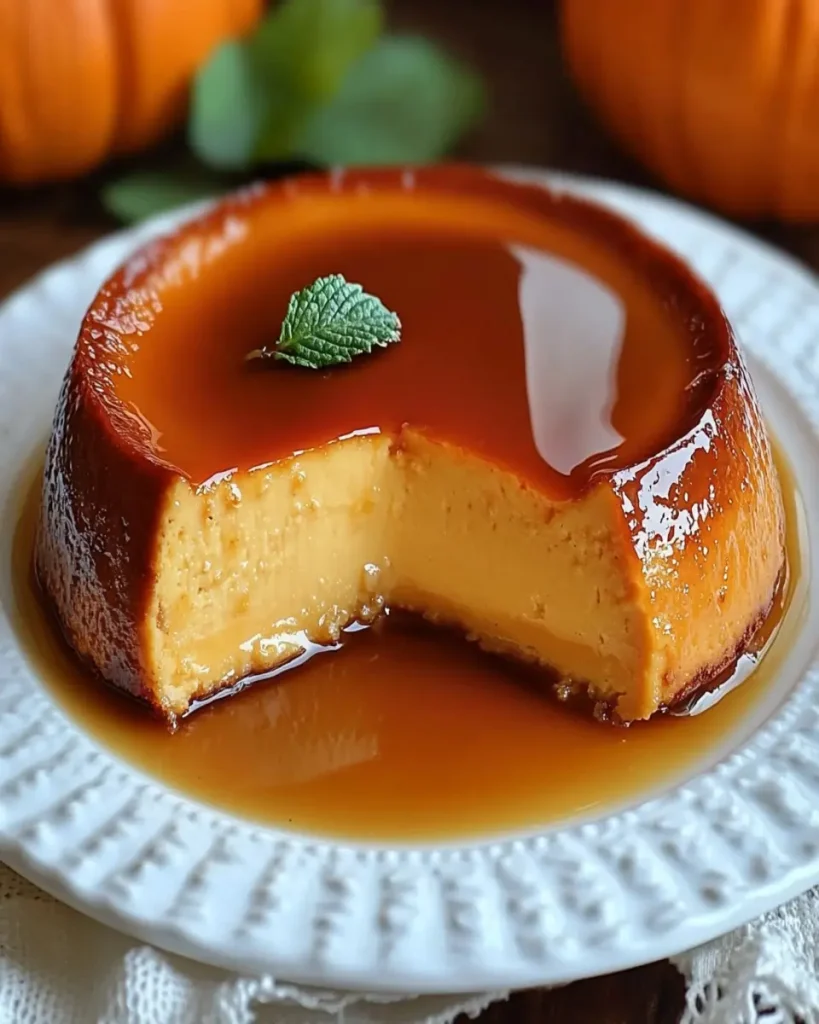 Flan de Calabaza Sedoso First Image First Image