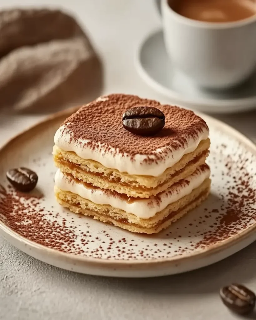 Pastel Petit Beurre al Café First Image First Image