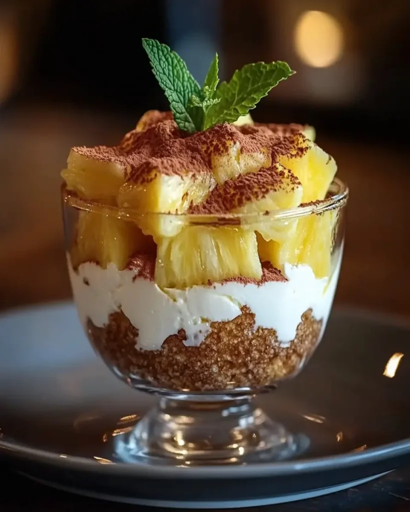 Tiramisú de Piña y Coco First Image First Image