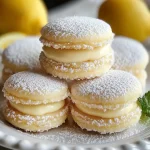 Galletas de Limón Derretidas en Sándwich First Image First Image