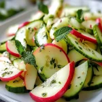 Ensalada Refrescante de Pepino y Manzana First Image First Image