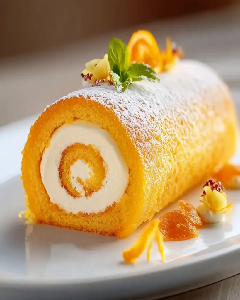 Pastel Rollo de Naranja First Image First Image