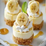 Mini Cheesecakes de Plátano y Pudding First Image First Image