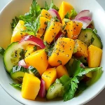Ensalada de Mango con Aderezo de Lima First Image First Image