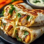Wraps de Pollo con Ajo y Queso First Image First Image