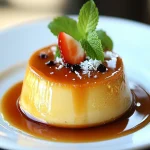 Flan vietnamita con caramelo First Image First Image