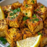 Tofu al Horno con Limón y Pimienta First Image First Image
