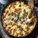Gratin de Coquillettes a la Raclette y Carne Picada First Image First Image