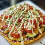 Tostada de Pizza Crujiente al Aire First Image First Image