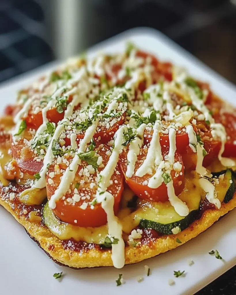 Tostada de Pizza Crujiente al Aire First Image First Image