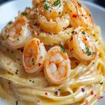 Linguini Cremoso con Camarones a la Explosión First Image First Image