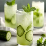 Limonada Refrescante de Pepino y Menta First Image First Image