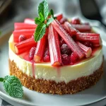 Tarta de Queso y Ruibarbo First Image First Image