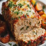 Pastel de carne de pollo y parmesano First Image First Image