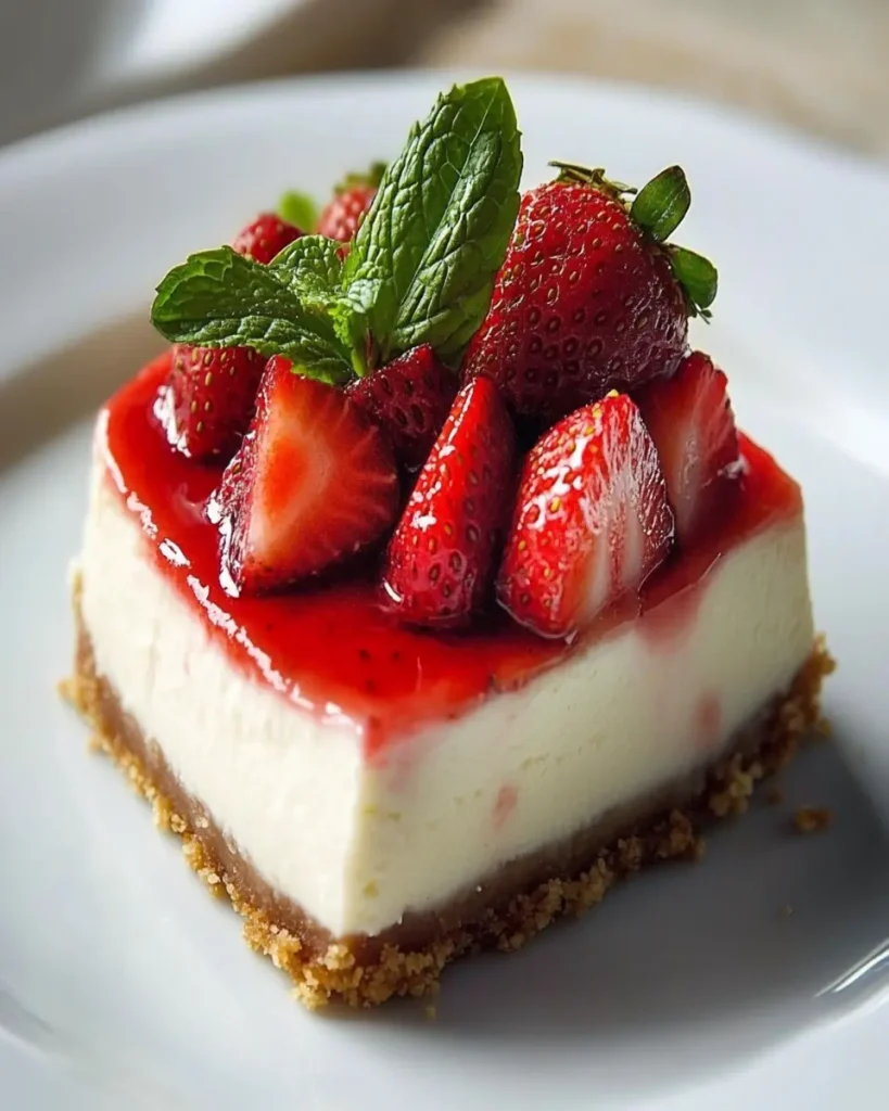 Tarta de Queso con Fresas First Image First Image
