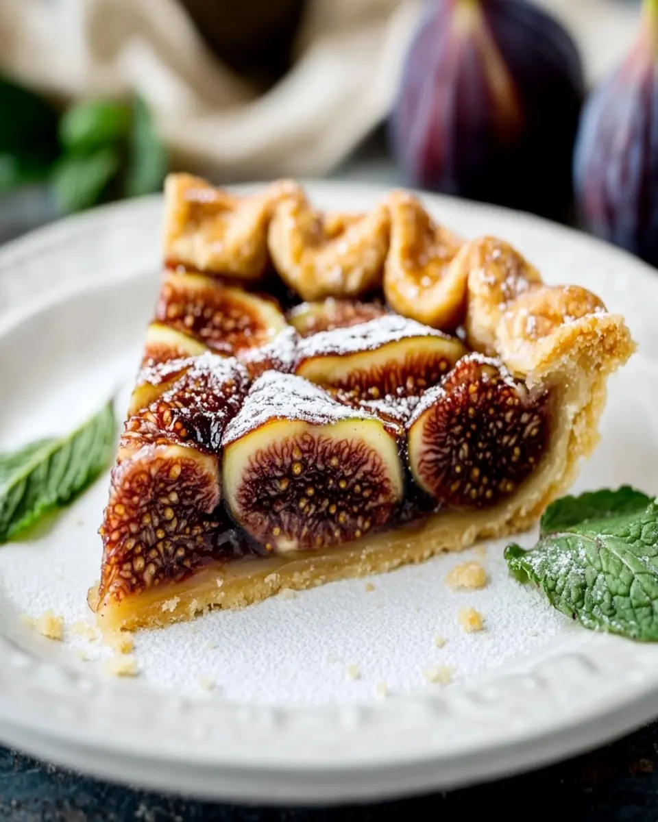 Crostata de Higos al Estilo Italiano First Image First Image